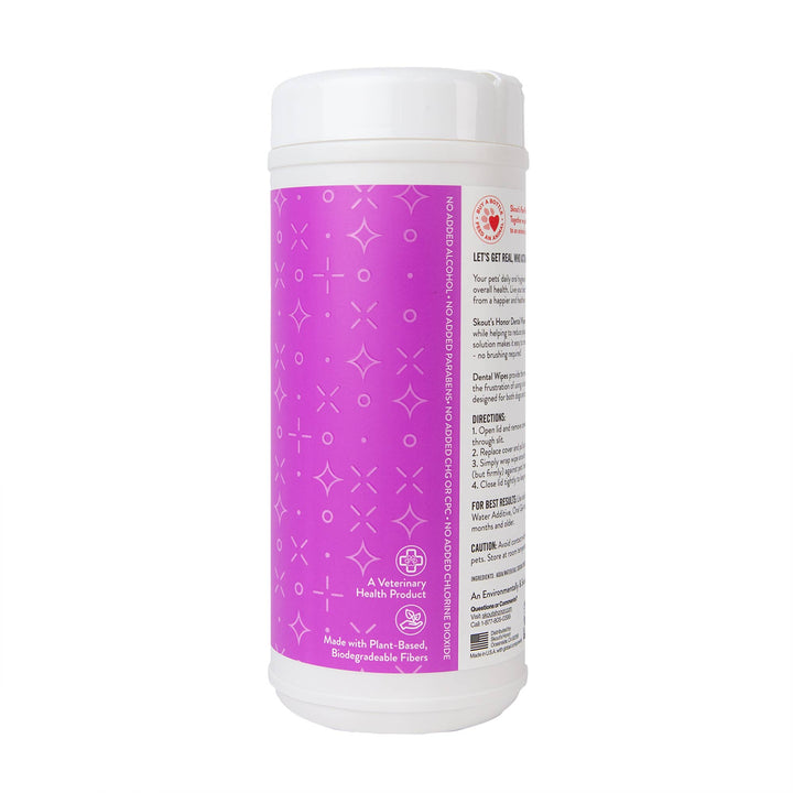 Oral Care Pet Dental Wipes 50ct
