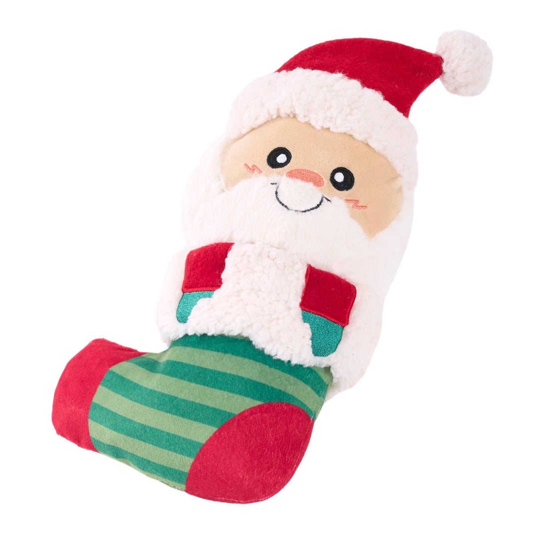 EcoZippy Holiday Stocking Santa