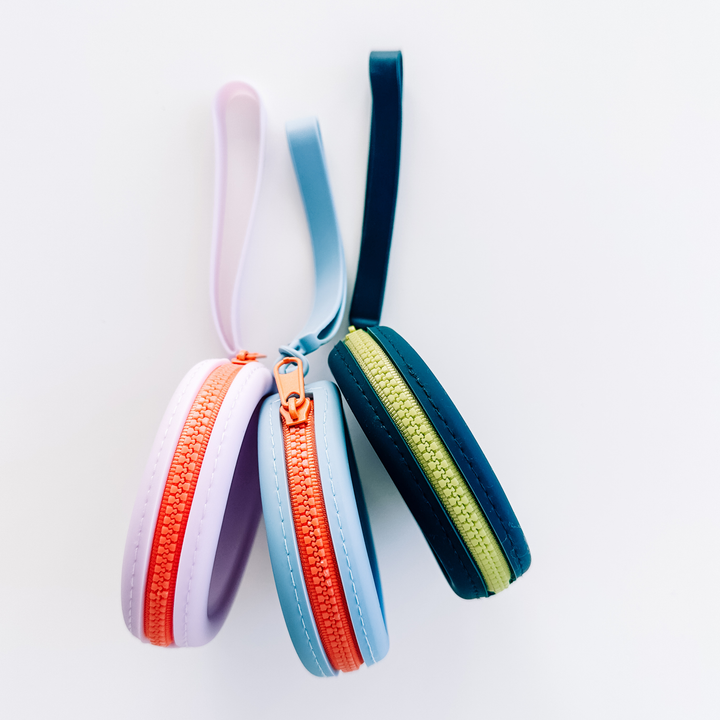 Silicon Treat Pouch - Sky Blue