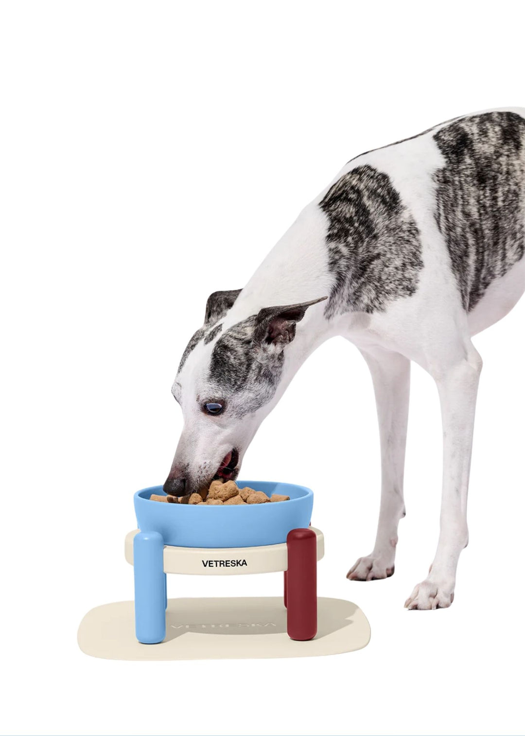 Mist and Merlot Pet Bowl Set