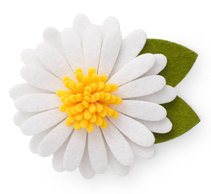 Daisy Dog Collar Flower