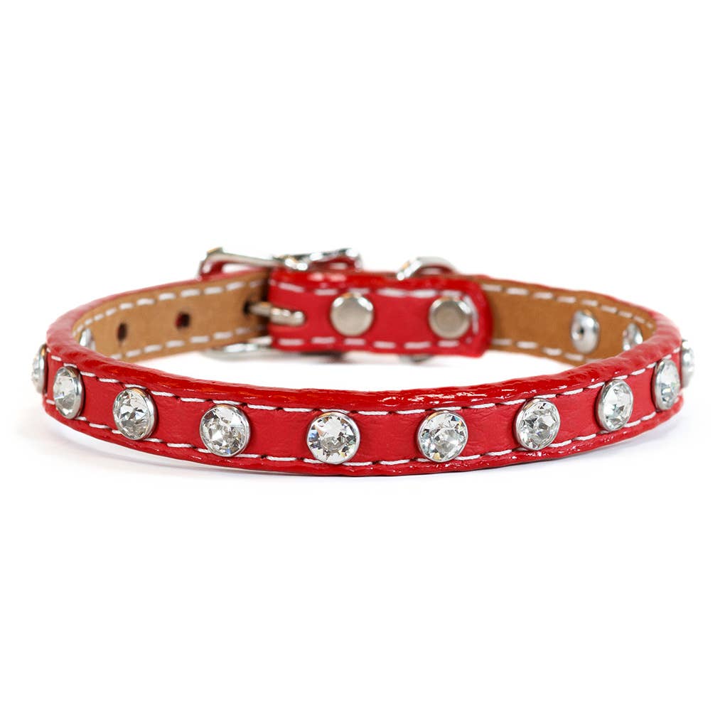 Tuscan Collar with One Row of Crystals Mini