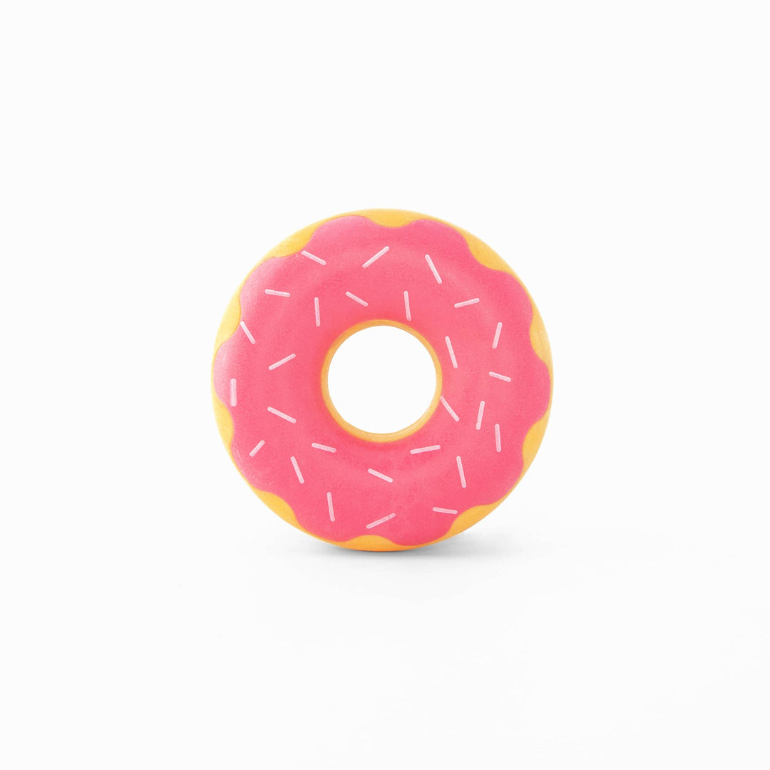ZippyTuff Donutz - Strawberry - Dog Toy