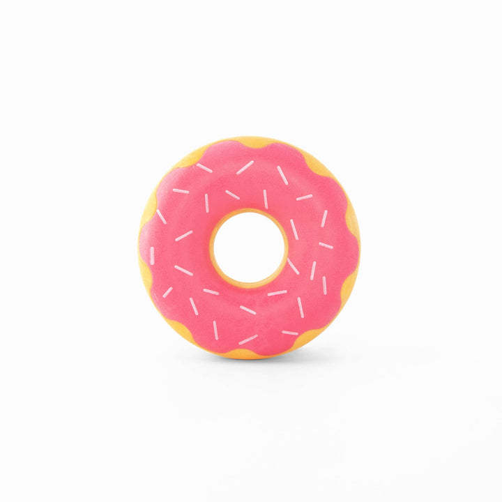 ZippyTuff Donutz - Strawberry - Dog Toy