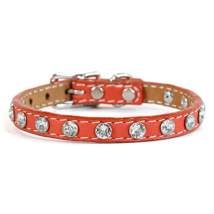 Tuscan Collar with One Row of Crystals Mini