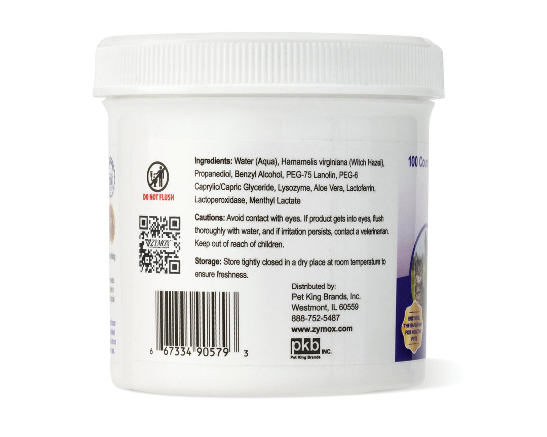 Advanced Enzymatic Ear Wipes - 6 oz. Jar (100ct)