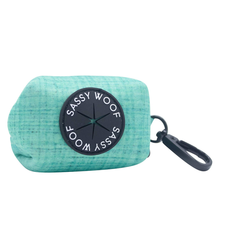 Dog Waste Bag Holder Wag Your Teal