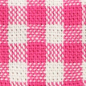 Hot Pink Gingham Dog Bandana