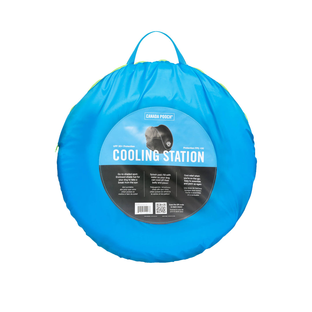 Chill Seeker Cooling Station  (Blue)- Dog Cooling
