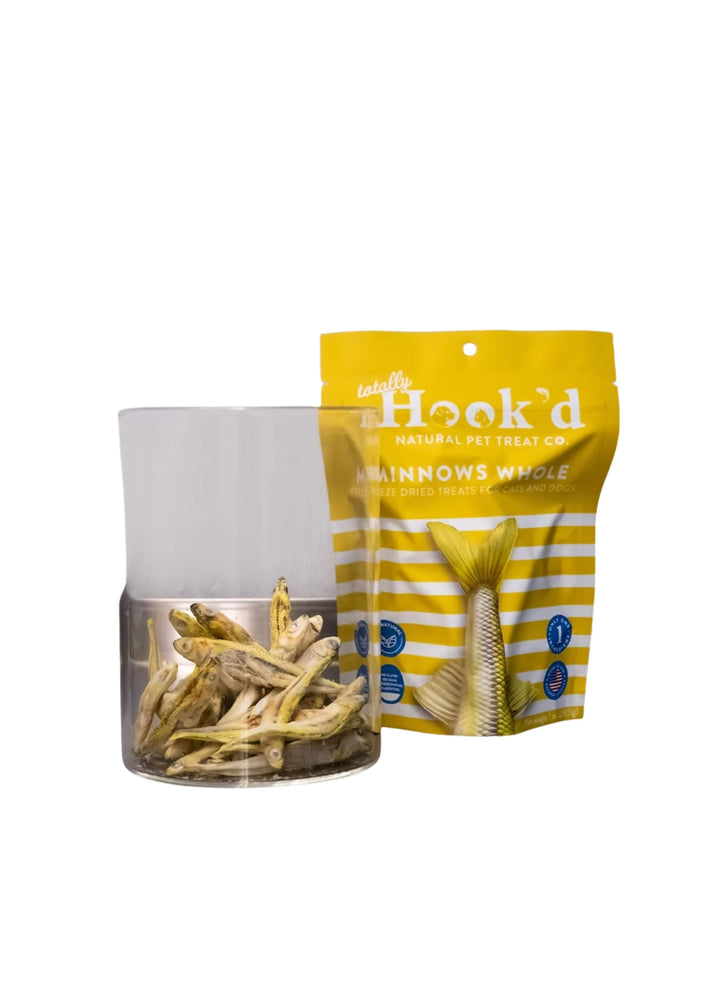 Minnows 1oz Treats, 1-Ingredient &amp; 100% Natural Freeze-Dried