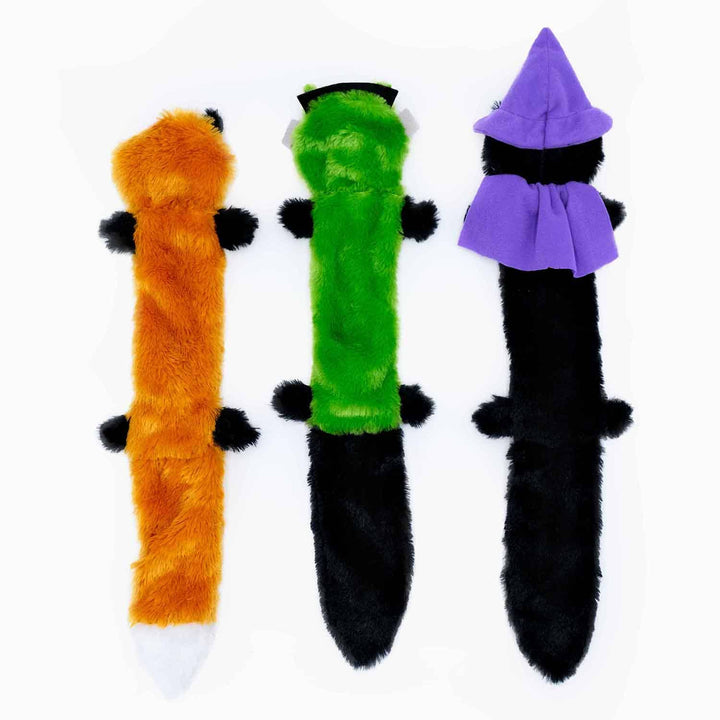 Halloween Skinny Peltz 3-Pack Large - Dog Toy
