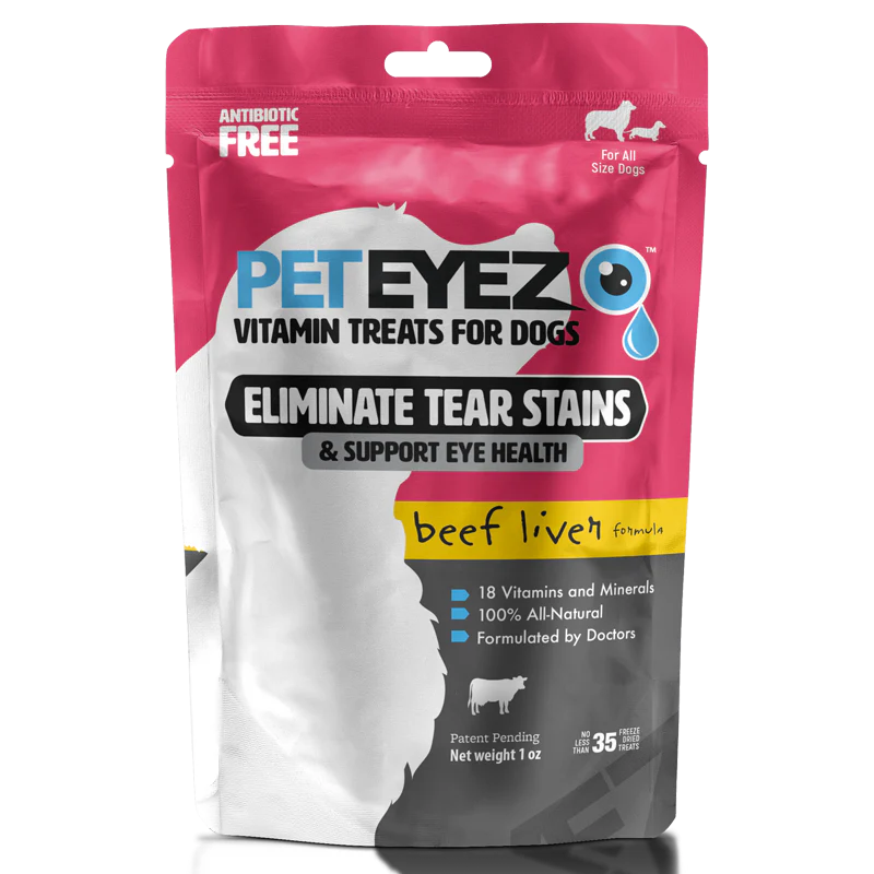 Beef Liver Dog Vitamin Treats Eye Tear Stain Remover